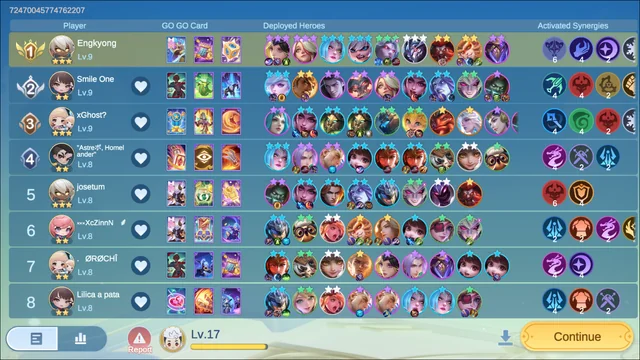Combo Sinergi Vonetis Sea untuk Commander Fanny Magic Chess: Go Go