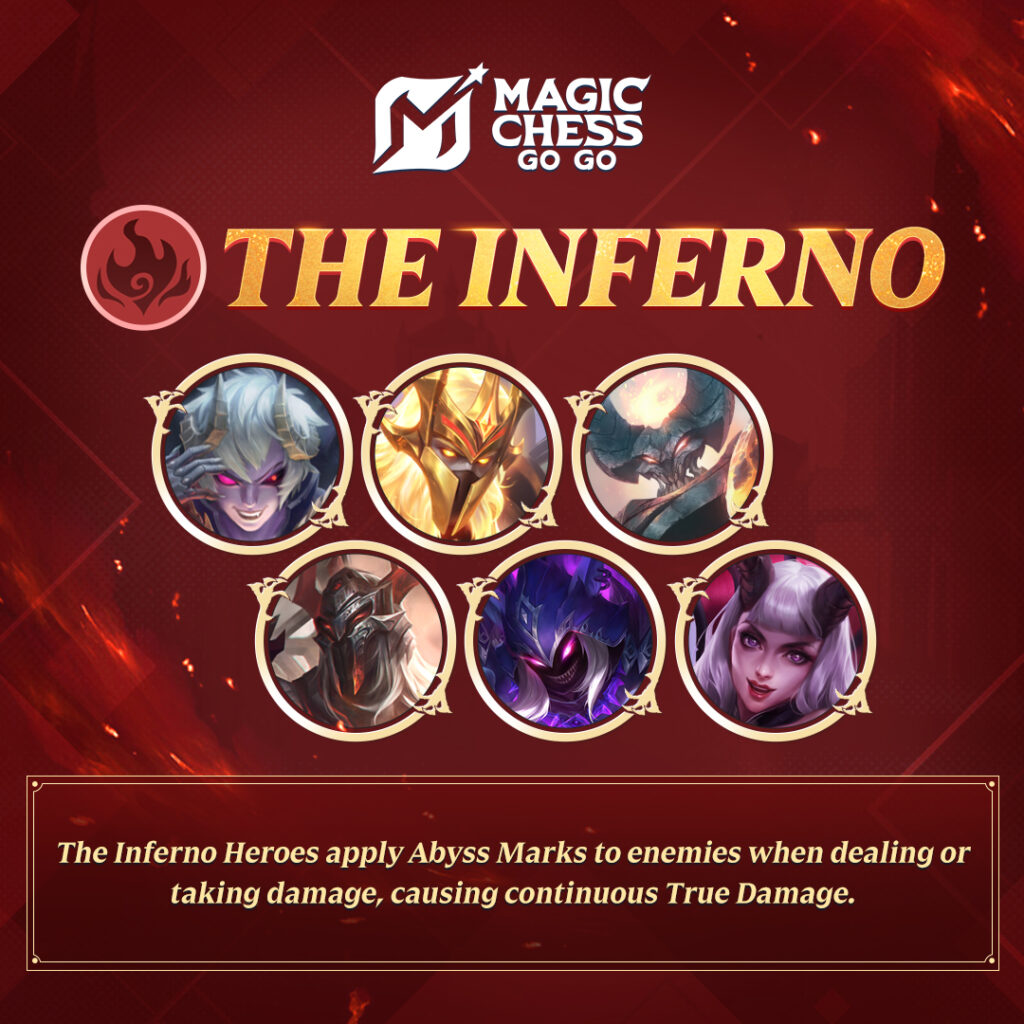 Daftar Combo Sinergi Inferno Magic Chess: Go Go, Tingkatkan Damage