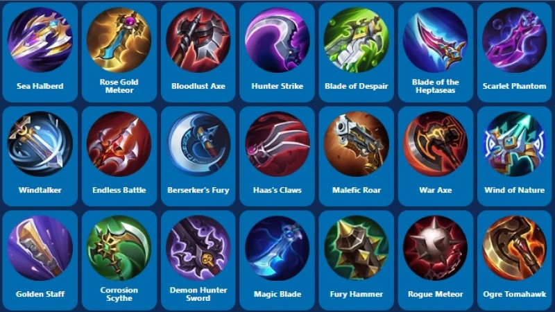 Macam-Macam Item Physical Attack di Mobile Legends, Bikin Seranganmu Makin Sakit!