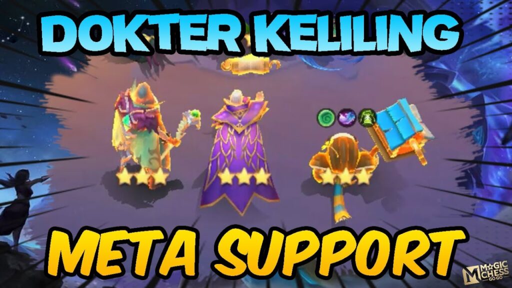 Penjelasan 3 Hero Support Magic Chess: Go Go Beserta Skill dan Atributnya