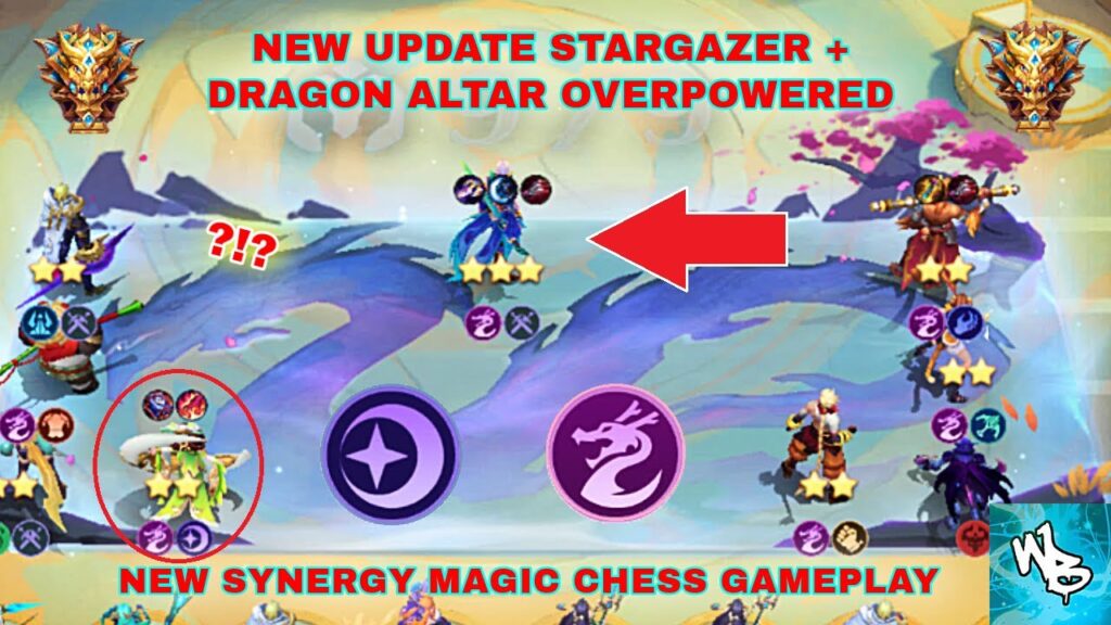 Combo Dragon Altar + Summoner + Marksman untuk Commander Aamon Magic Chess
