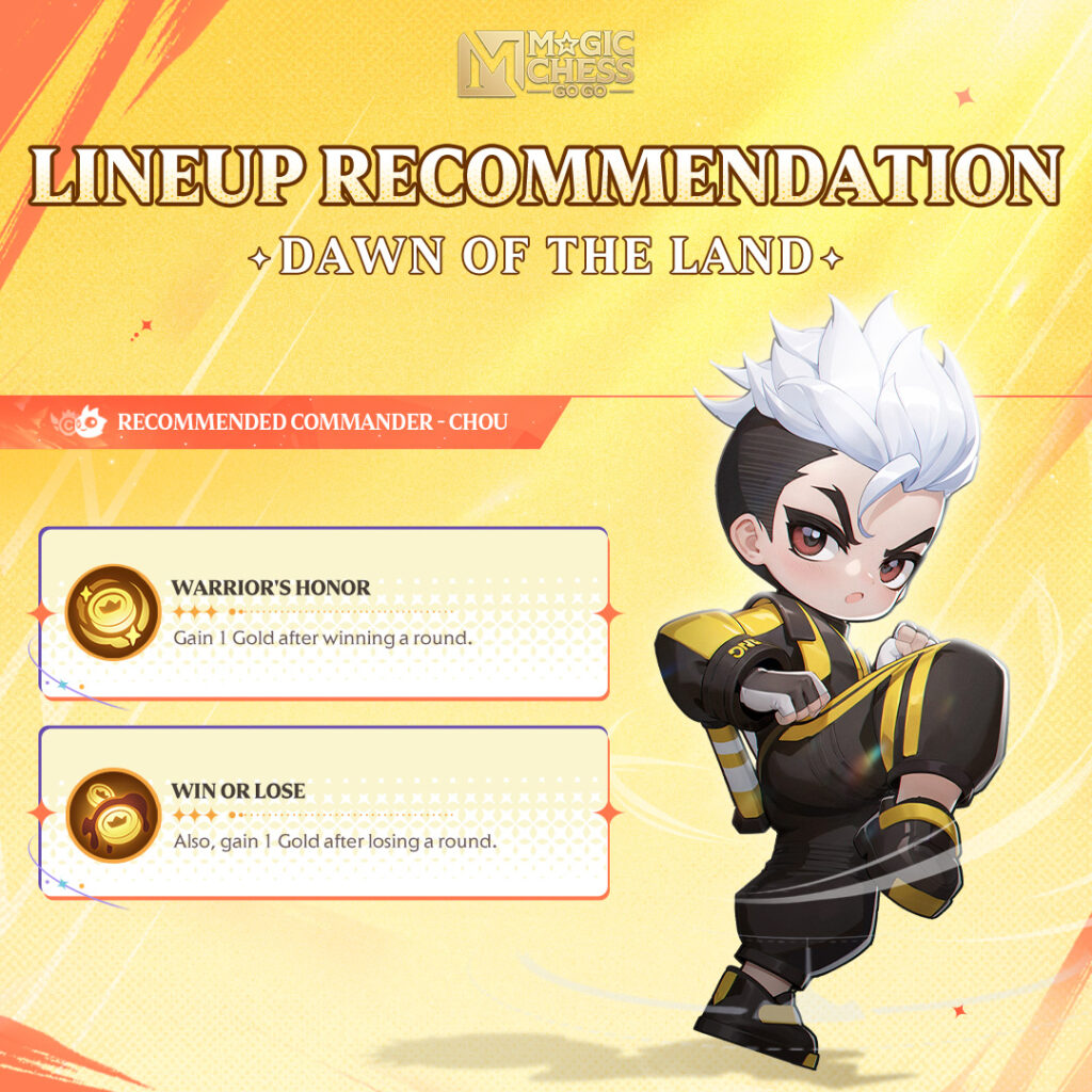 Commander Chou Magic Chess: Skill, Kelebihan dan Sinergi Tersakit
