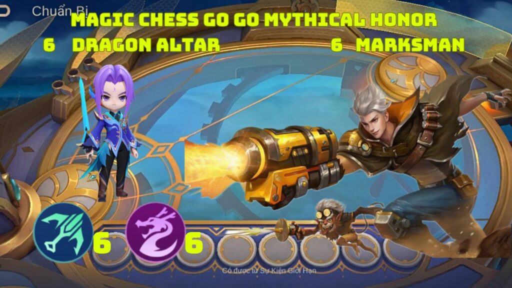 Maksimalkan Commander Ling untuk Kuatkan Sinergi Dragon Altar Magic Chess: Go Go