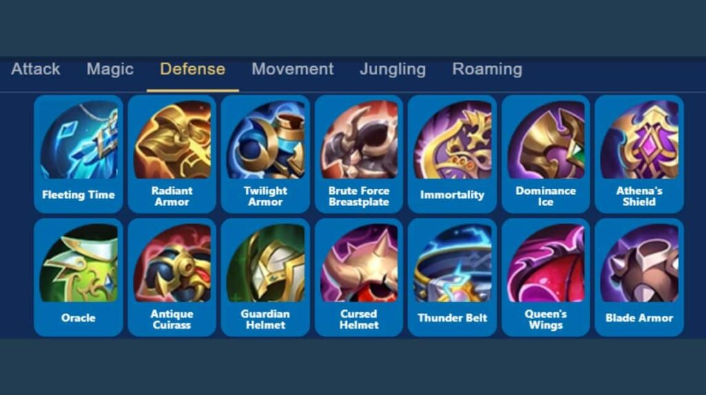 Deretan Item Defense Mobile Legends, Bikin Darah Makin Tebal Tak Tersentuh Lawan!