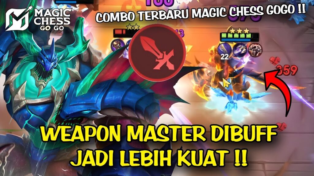 Sinergi Weapon Master Magic Chess Go Go: Atribut dan Combo Terbaiknya