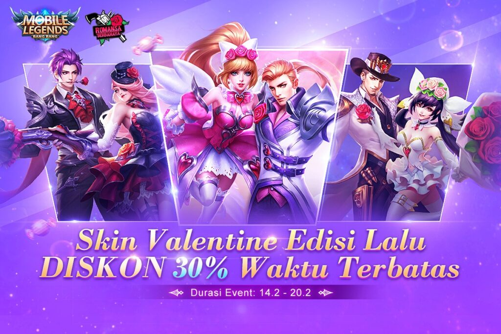 Bahas Rumor Skin Valentine Mobile Legends Tahun Depan, Next Hayabusa dan Hanabi?