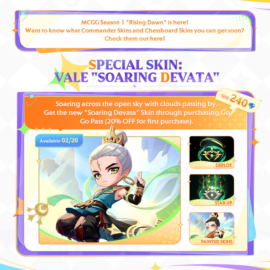 Overpower Sejak Early Game, Inilah Skill Commander Vale Magic Chess: Go Go