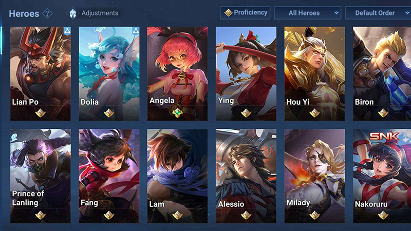 Hero Berdasarkan Kelas Di Honor Of Kings Global, Pilih Yang Mana?