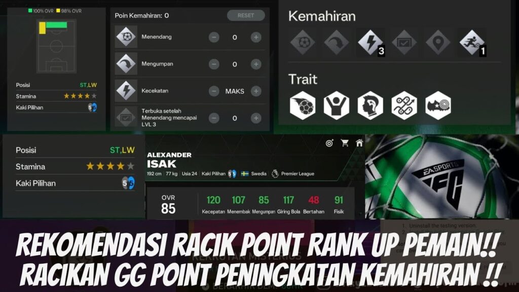 Mengenal Apa Itu Poin Kemahiran FC Mobile, Fungsi dan Tips Mengambilnya