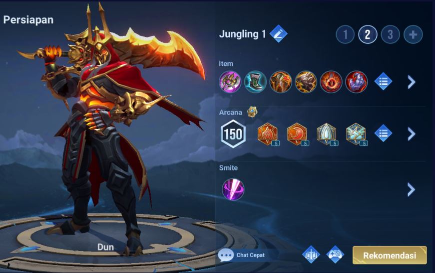Panduan Build Item Hero Dun Honor of King yang Mematikan
