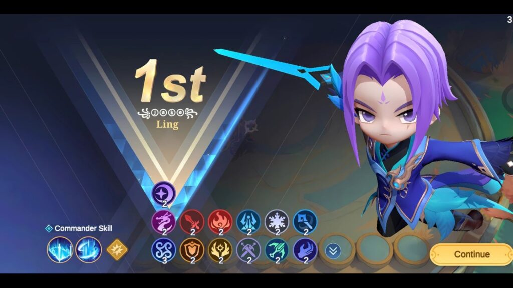 4 Combo Sinergi Terbaik Bersama Commander Ling Magic Chess Go Go