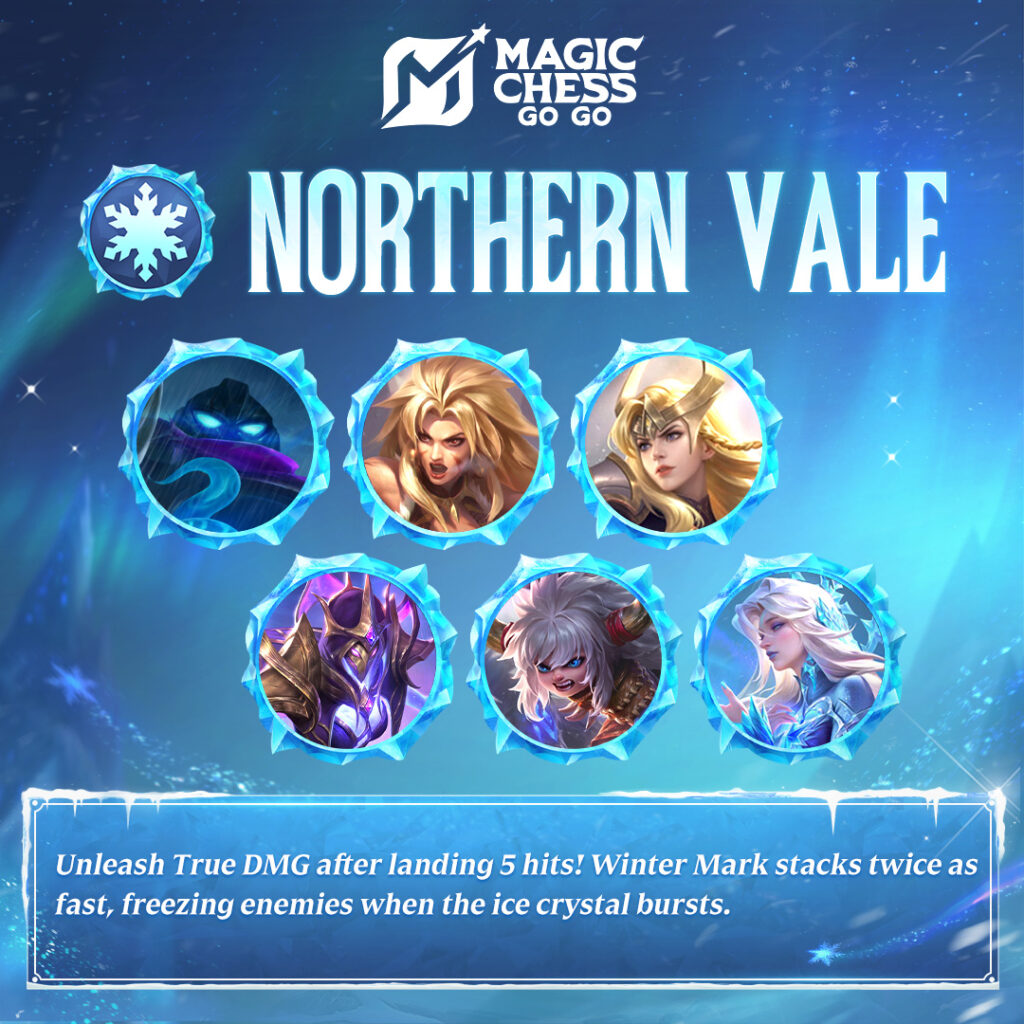 Sinergi Northern Vale Magic Chess Go Go, Ada Hero Apa Aja?
