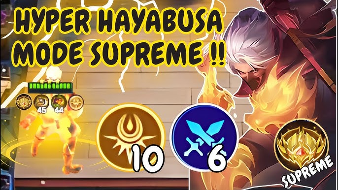 Serang Musuh dalam Bayangan, Begini Tips Bermain Hyper Hayabusa Magic Chess Go Go