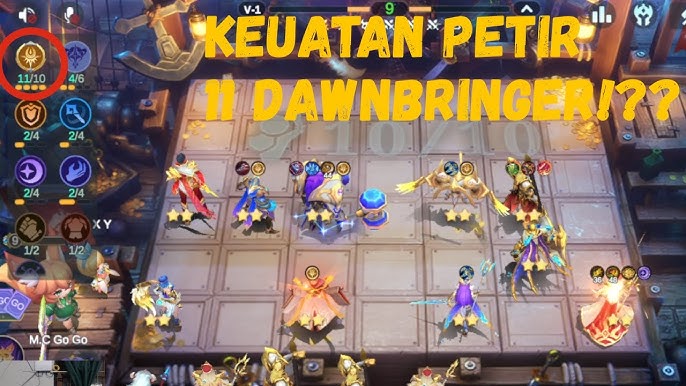 Tips dan Trik Menempatkan Posisi Hero Assassin MCGG di Sudut Barisan Belakang
