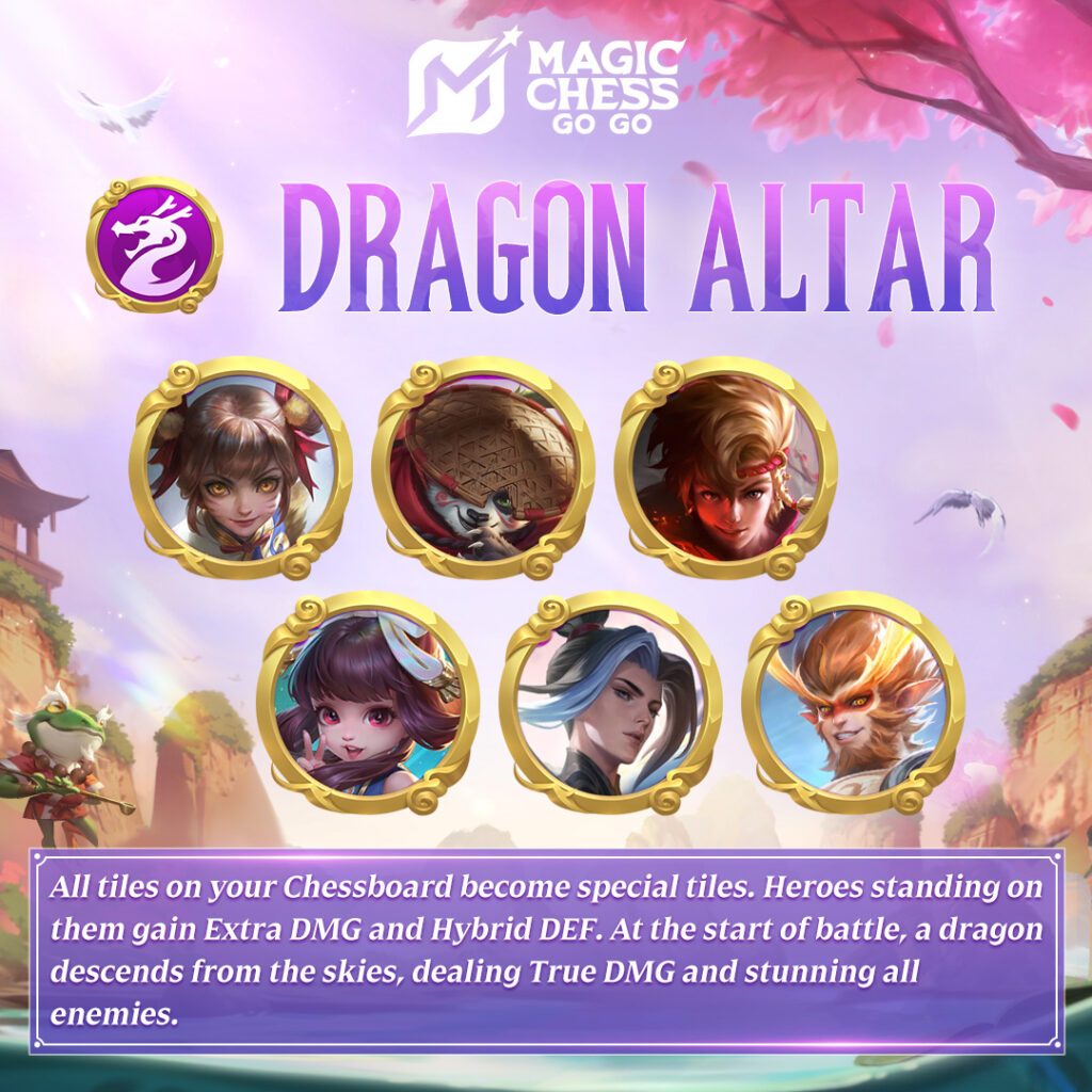Rekomendasi Line Up Combo Dragon Altar dan Swordsman Magic Chess Go Go