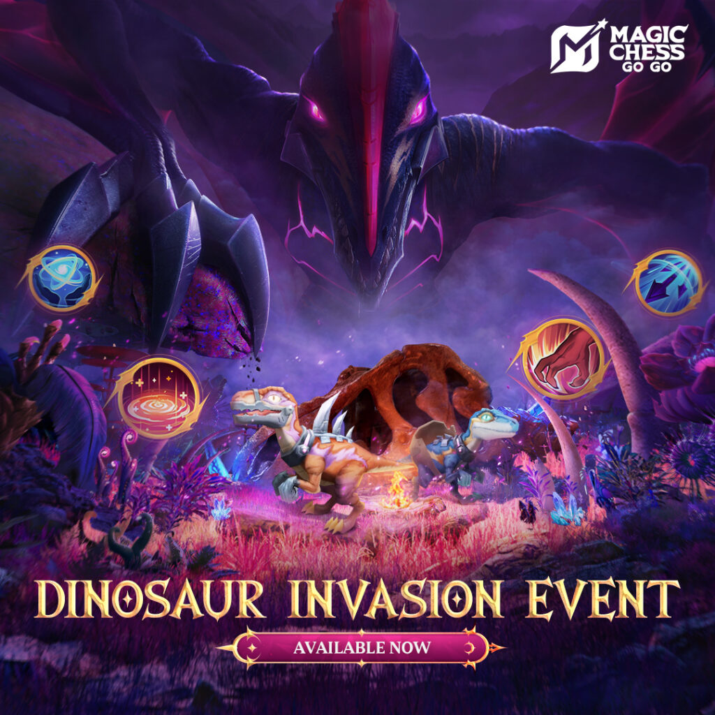 Invasi Dinosaurus MLBB ke Magic Chess Go Go, Yuk Intip Keseruan Eventnya!