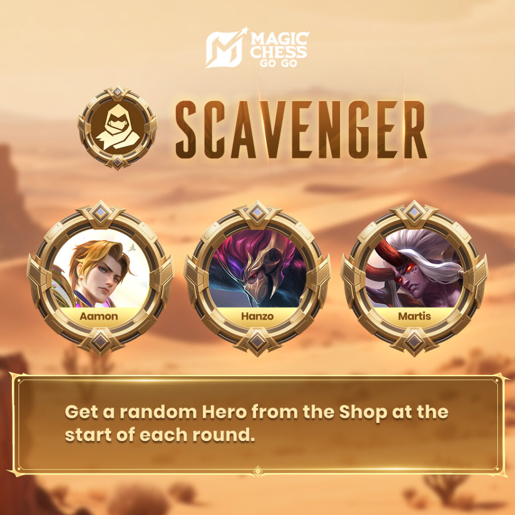 4 Combo Sinergi Scavenger dan Metro Zero MCGG, Bonus Hero dan Hybrid Attack
