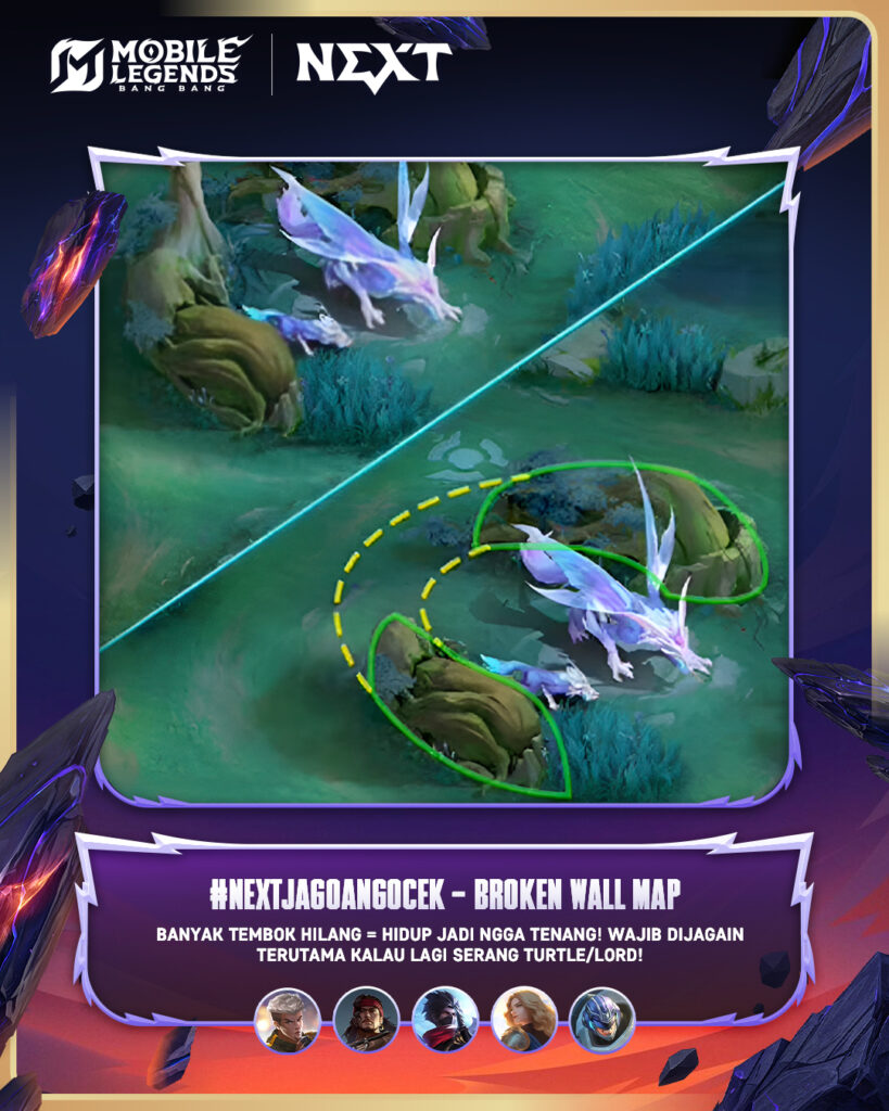 Makin Banyak Dangerous Grass , Simak Guide Terbaru Map Sanctum Island MLBB Ini!