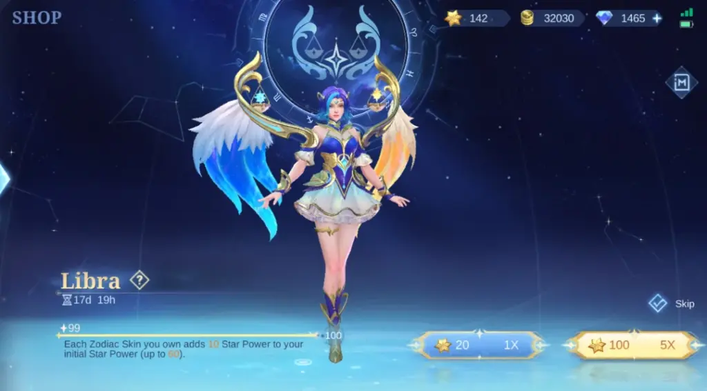 Player ML Merapat! Simak Info Kembalinya Skin Zodiac Lunox ‘Libra’ untuk Waktu Terbatas