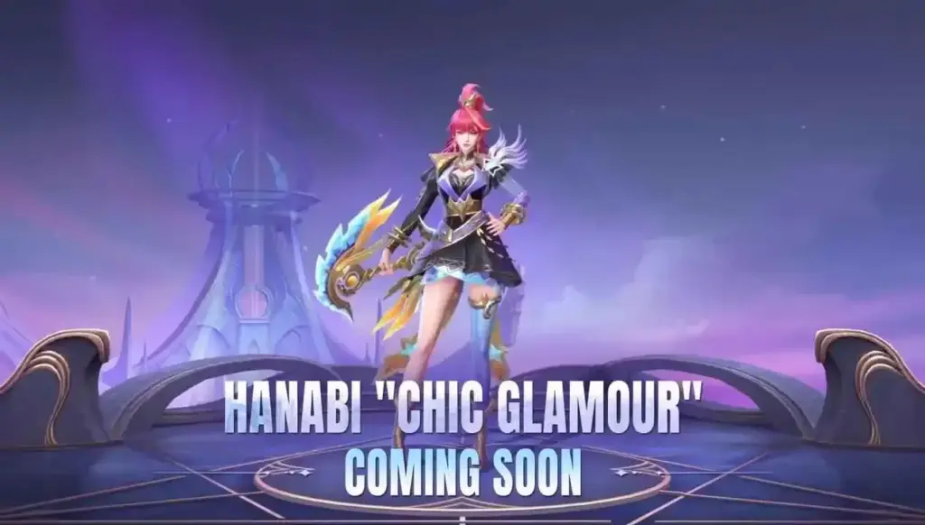 Naksir Sama Hanabi Mobile Legend? Yuk Cari Tahu Harga Skin Starlight Chic Glamour Nya yang Baru Rilis!