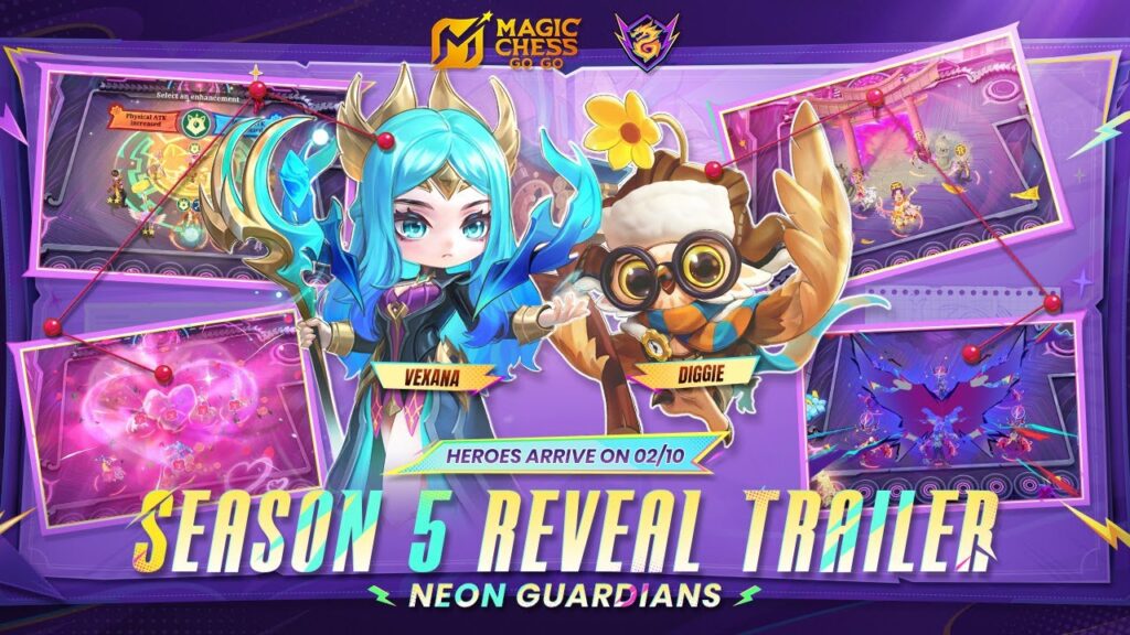 Top 4 Hero Tier S Magic Chess (MCGG) Season 5 dengan Skill dan Item