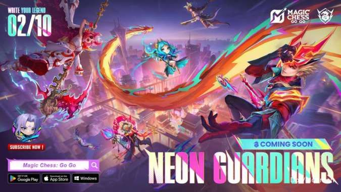Update Terbaru Penyesuaian Magic Chess Season 5: Neon Guardians, Pelajari Disini