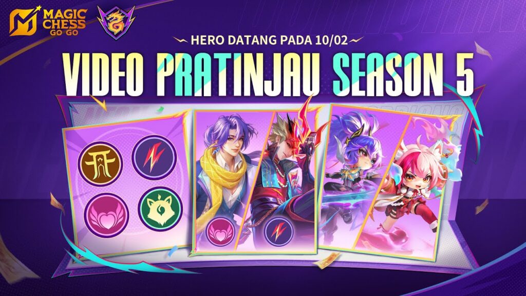 Update Terbaru Penyesuaian Magic Chess Season 5: Neon Guardians, Pelajari Disini