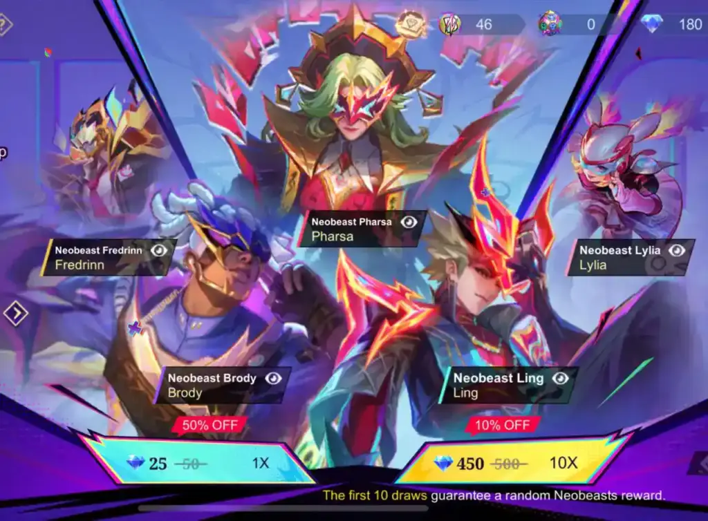 6 Hero Neobeasts Magic Chess Season 5 dengan Skill dan Stats Terbaru