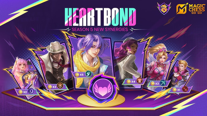 Tidak Ada Matinya! Ini Cara Jitu Pakai Sinergi Heartbond di Magic Chess: Go Go