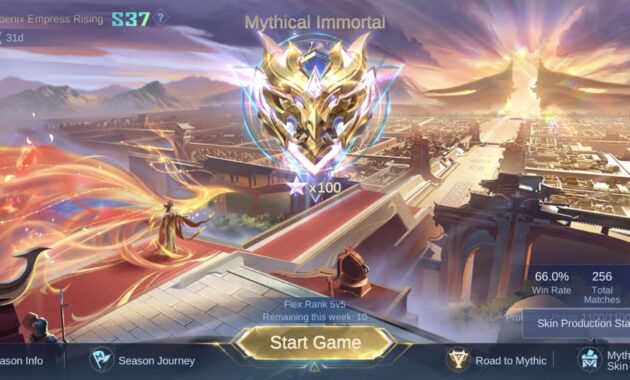 Solo Queue Bisa Raih Mythical Immortal? Yuk Intip Caranya