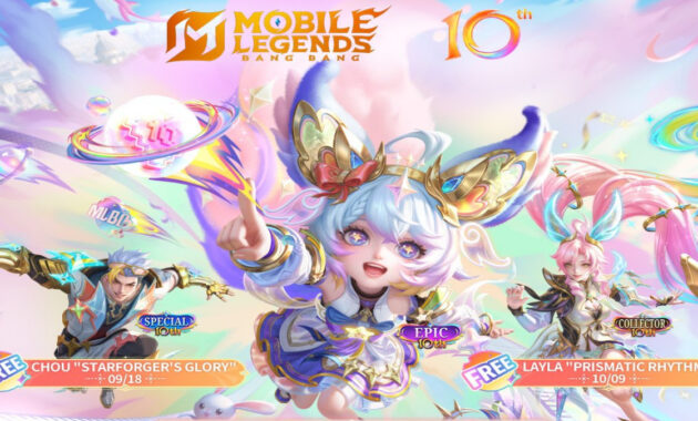 Review Skin Nana Stardust Dreamer, Skin Gratis 10th Anniversary Mobile Legends