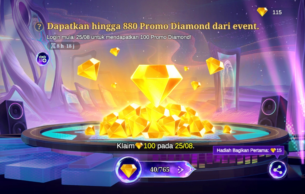 promo diamond kuning