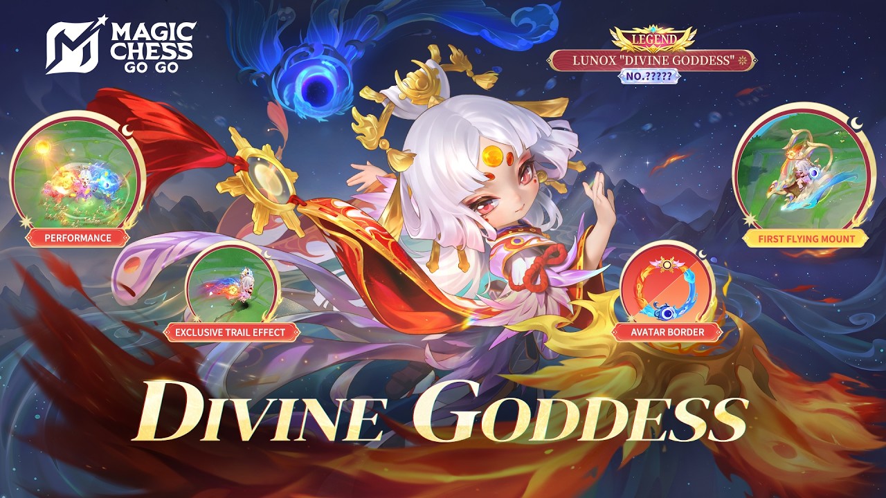 Skin Legends Lunox Divine Goddess Magic Chess Go Go