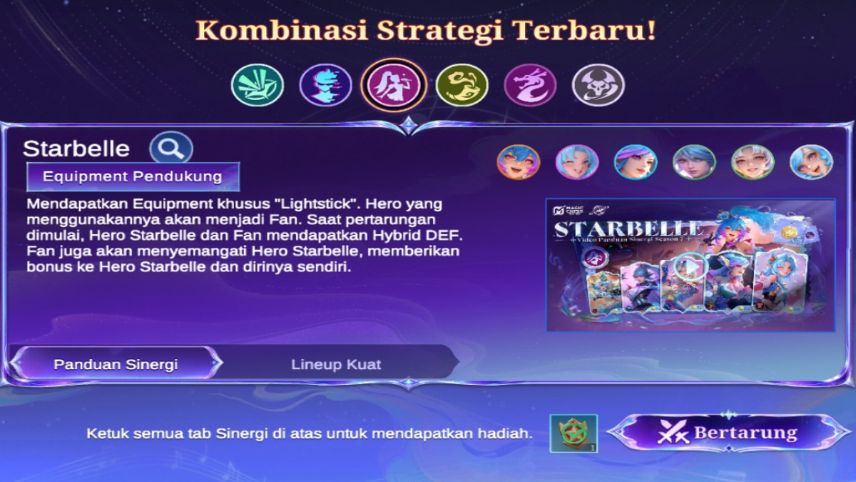 sinergi starbelle Magic Chess Go Go