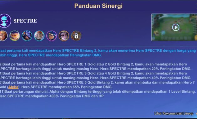 Pilihan 7 Lineup SPECTRE MCGG Season 7, Wajib Coba