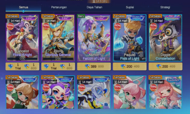 Promo Diamond Kuning MCGG Diperpanjang, Login dan Dapatkan Item Eksklusif Super Murah!