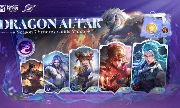 4 Tips Ambil Go Go Card untuk Sinergi Dragon Altar Magic Chess Season 7