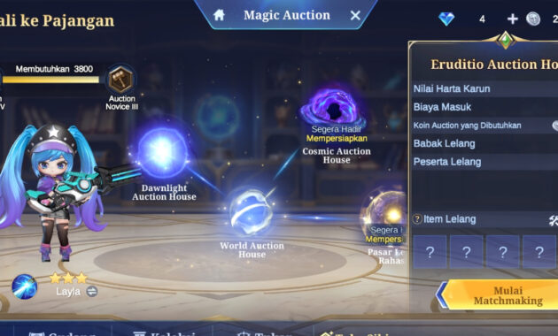 Update Magic Auction, Mode Terbaru di Magic Chess Go Go