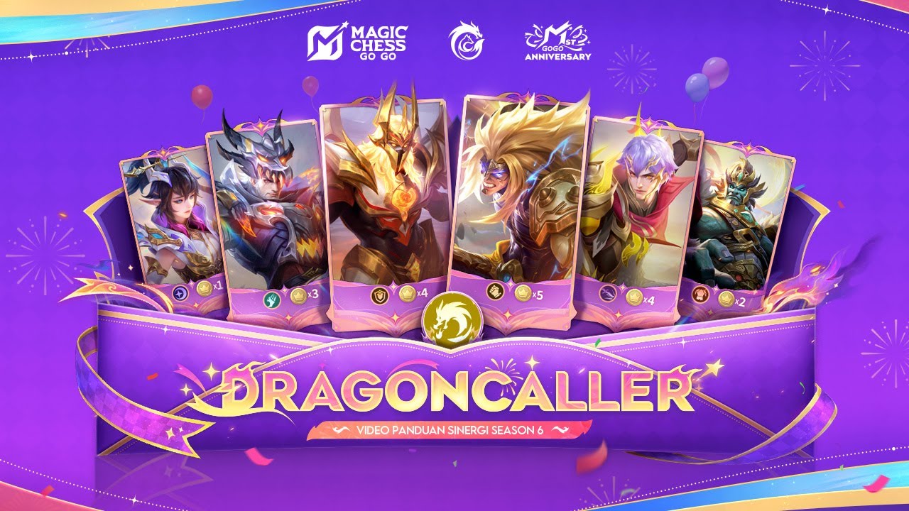 Komposisi Lineup Sinergi Dragoncaller Magic Chess Go Go