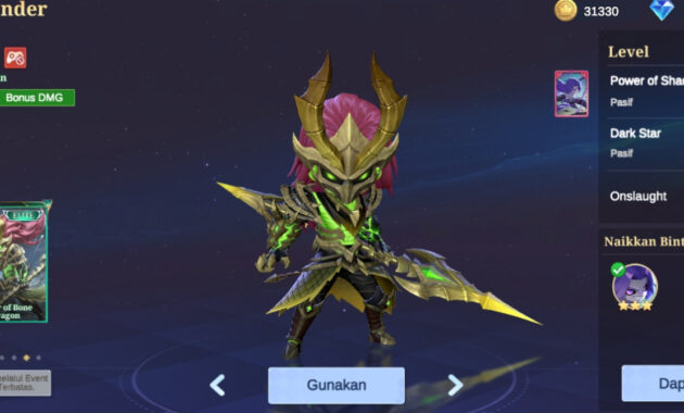 Review Skin Baru Commander Moskov MCGG: Spear of Bone Dragon, Klaim Gratis!