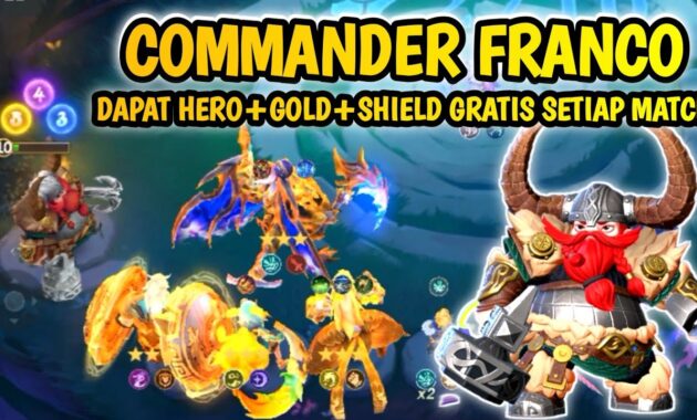Keuntungan Pakai Commander Franco Magic Chess Go Go