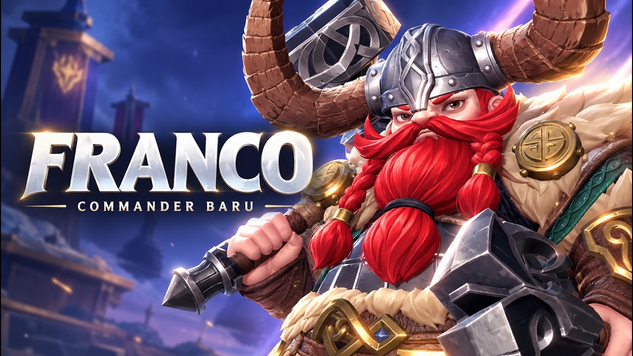 Tips atur formasi hero bersama commander Franco