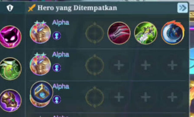 Jangan Salah Pakai! Ini Item yang Recommended untuk Hero 3 Gold MCGG Season 7