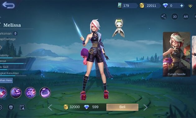 Bocoran 6 Build Melissa MLBB, Pakai Sekarang!