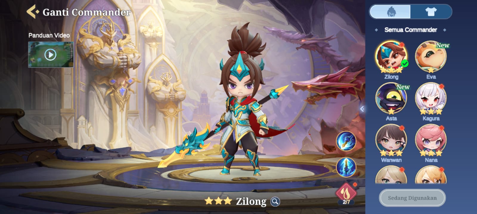 Tips Pilih Go Go Card untuk Commander Zilong