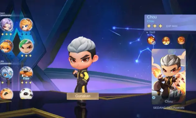 Sinergi untuk Commander Chou Magic Chess Go Go
