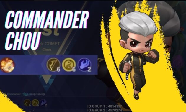 Combo Sinergi Commander Chou Magic Chess Go Go