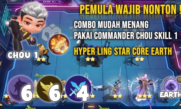 Line Up Combo Dragoncaller dan Starbelle bersama Commander Chou