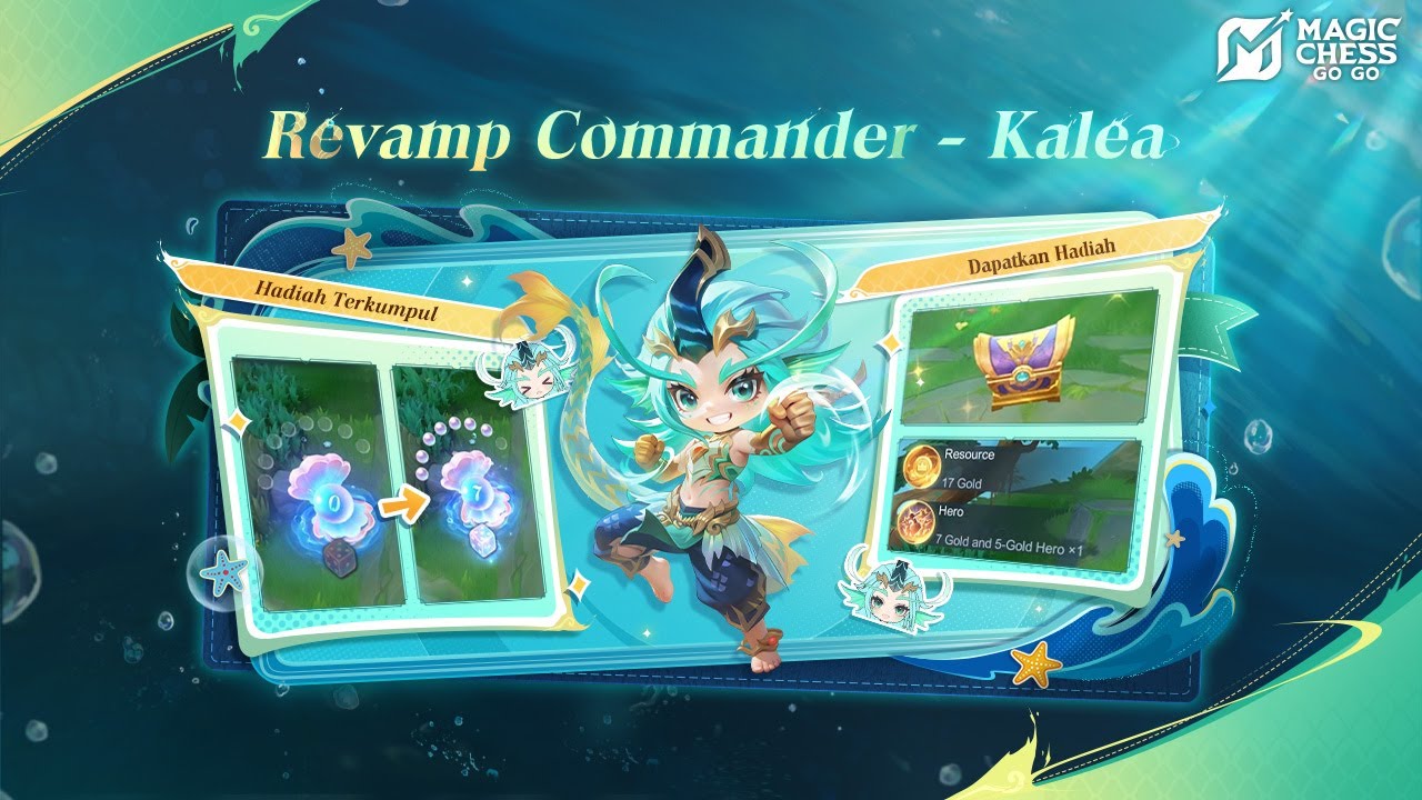 Strategi Bermain Commander Kalea Magic Chess Go Go