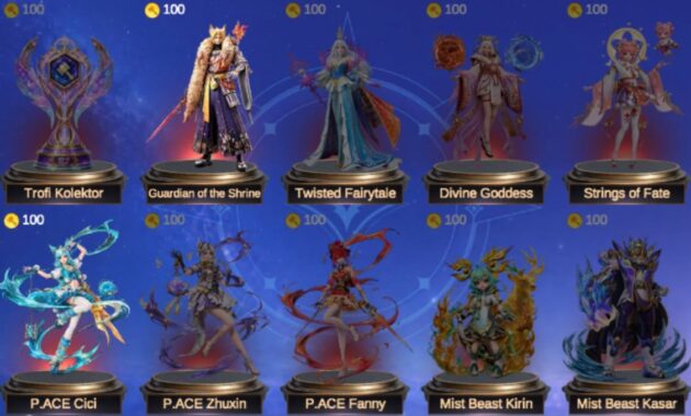 9 Figurin Merah MCGG, Dapatkan di Magic Auction Sekarang